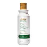 Raw Sugar Shampoo Scalp Restore Activated Charcoal + Tea Tree + Moringa Oil - 18 fl oz