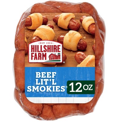 Hillshire Farm Beef Lit'l Smokies Smoked Sausage - 12oz