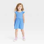 Toddler Girls' Ribbed Dress - Cat & Jack™ Blue