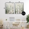 Stupell Industries Organic Birch Forest Trees 2pc Framed Giclee Art Set - 3 of 4