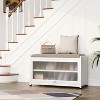 Fortune Candy 27.6'' Length Storage Cabinet with 2 Tier Shoe Rack - 4 of 4