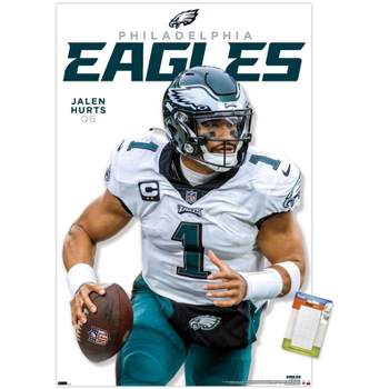 Trends International NFL Philadelphia Eagles - Jalen Hurts Feature Series 23 Unframed Wall Poster Prints