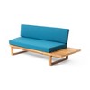 Maggift Outdoor Patio Seating Sets, Unique Design, Ideal for Conversations, Perfect for Gardens and Living Spaces, Blue, 75.75"*28.75"*26.75" - 4 of 4
