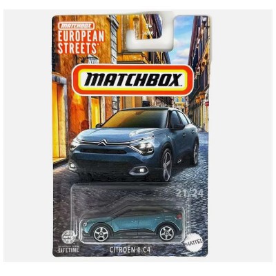 MATCHBOX CITROEN E-C4 EUROPEAN STREETS 2024