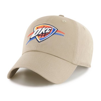 NBA Oklahoma City Thunder Khaki Clean Up Hat