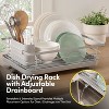 3-Piece Multi-Functional Dish Drying Rack with Drain Board & Utensil Holder - 4 of 4