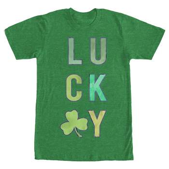 Men's Lost Gods St. Patrick's Day Lucky Tie-Dye Fill T-Shirt