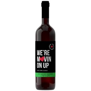 Love Cork Screw We're Movin on Up Cabernet Sauvignon Red Wine - 750ml Bottle - 1 of 4
