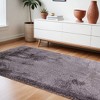 HomeRoots 8' X 11' Gray Shag Hand Tufted Area Rug - 2 of 4