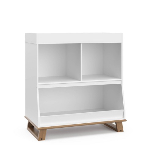 Modern white shop changing table