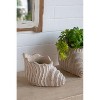 Gulches Conch Shell Planter 9x5.5x5.7", Sand and Cement with Textured Beige Finish Coastal/Rustic/Bohemian Decor - 2 of 4