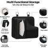 Car Headrest Organizer with Tissue Box & Cup Holder, Multi-Function Back Seat Storage for Kids Snacks & Travel - 2 of 4