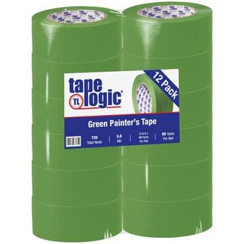 Tape Logic 3200 Painter's Tape 5.0 Mil 2" x 60 yds. Green 12/Case T937320012PK