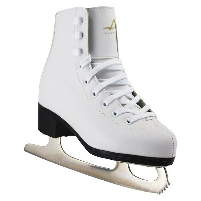 white childrens ice skates