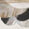Auric Beam Abstract Foil Framed Embellished Wall Canvas Gold/Black - Madison Park - 3 of 4