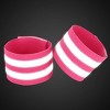 Unique Bargains Reflective Bands for Wrist Reflective Wristbands High Visibility Night Safety Cycling Riding Reflector Tape Straps Bracelet - 3 of 4