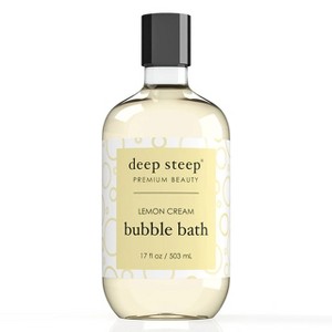 Deep Steep Calm Relaxing Organic Coconut Oil, Shea Butter, Argan Oil, and Aloe Vera Juice Scented Bubble Bath Liquid 17 oz - 1 of 1