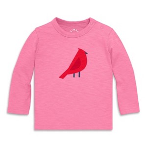 Primary Baby Long Sleeve Cardinal Tee - 1 of 1