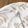 Sweet Jojo Designs Boy or Girl Gender Neutral Unisex Support Nursing Pillow Cover (Pillow Not Included) Botanical Beige and Taupe - 3 of 4