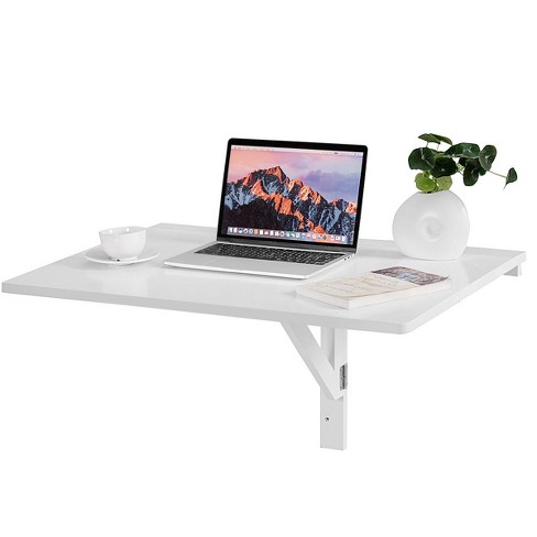 wall mounted folding computer desk