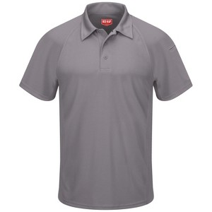 Red Kap Men's Short Sleeve Performance Knit Flex Series Men's Active Polo - 1 of 3