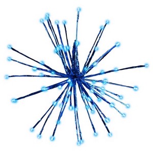 Celebrations Pathway Decor, LED Blue 3-in-1 Radiant Blast 16 in. - 1 of 4