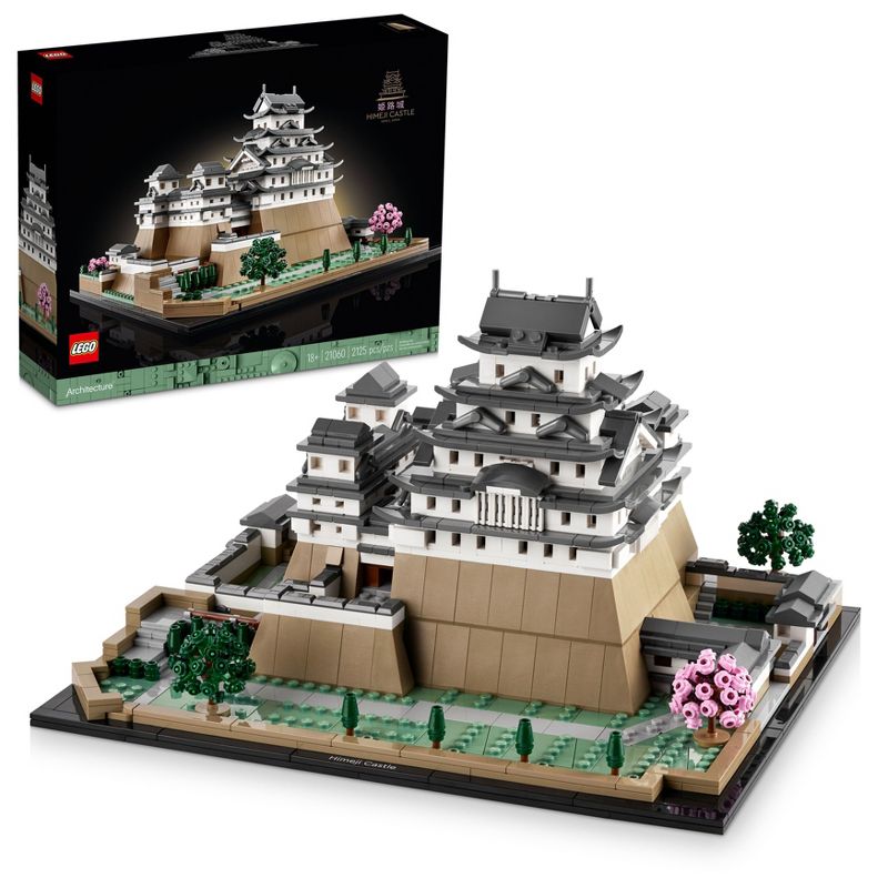 LEGO Architecture Landmarks Collection: Himeji Castle Collectible Model Kit 21060, 1 of 8