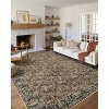 COZONY Vintage Area Rug Runner, Washable Non-Slip Low Pile Carpet Mat for Living Room, Bedroom, Entryway - 3 of 4