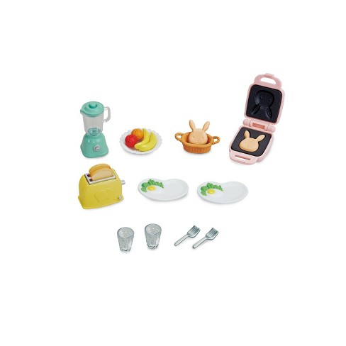 Calico Critters Town Series Gourmet Kitchen Set, Dollhouse Furniture 