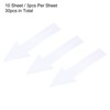 Unique Bargains PVC Waterproof Removable Self-Adhesive Wall Marking Arrow Sticker - 3 of 4