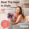 Playbees Handheld Butterfly Folding Fans 9.5 Inches Set of 12 - 4 of 4