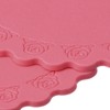 Unique Bargains PVC Heat Resistant Waterproof Flower Shape Coasters 4 Pcs 4.13" - 4 of 4