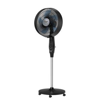 Holmes 16 Oscillating Outdoor Misting Fan With Hose Connection Black :  Target