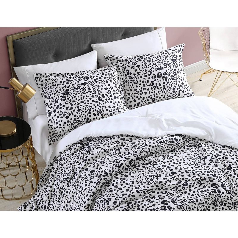 Twin Water Leopard Comforter &#38; Sham Set Natural Beige - Betseyville, 2 of 6