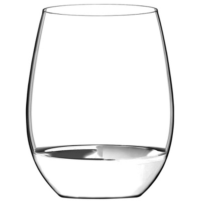 Riedel O Cabernet Merlot Bordeaux Stemless Wine Glass, Set of 2