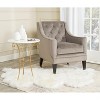 Tamara Accent Table - FOX2500A - Gold/White - Safavieh Couture - 2 of 4