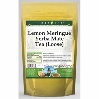 TerraVita Lemon Meringue Yerba Mate Tea (Loose) (8 oz, ZIN: 553673, 1-Pack)