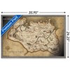 Trends International The Elder Scrolls V: Skyrim - Map Framed Wall Poster Prints - 3 of 4