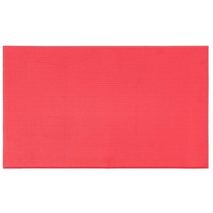 The Lakeside Collection Solid Color Kitchen Accent Rug Scarlet Red - 1 of 1