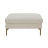 TOV Furniture Serena Velvet Upholstered Ottoman - 2 of 4