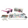 Roshambo Bend-in-Half Flexible Kids Sunglasses | Made in Italy | Polarized UV400 Lens | Carrying Sleeve, Silicone Strap & Ear Locks Included! - 2 of 4