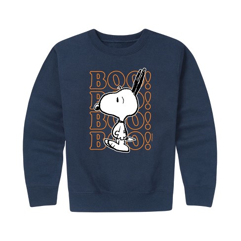 Boys' - Peanuts -  Graphic Long Sleeve Fleece Sweatshirt - image 1 of 4