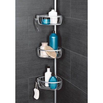 L-shaped Pole Caddy Nickel - Zenna Home : Target