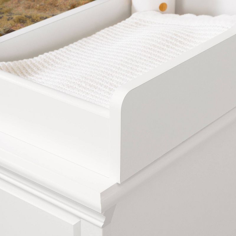 Cotton Candy Changing Table with Station - Pure White - South Shore, 6 of 12