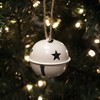 Haute Decor 50mm Jingle Bell Ornaments 12pk Ivory - 3 of 3
