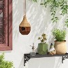 10" Outdoor Woven Bird House Beige - Threshold™ - 2 of 3