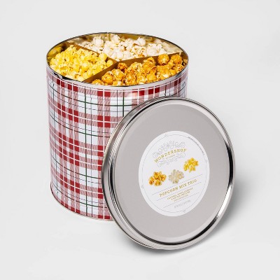 tin popcorn containers