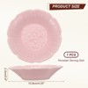 Unique Bargains Ceramic Decorative Lotus Pattern Mini Candy Serving Platter 4.25" - 2 of 4