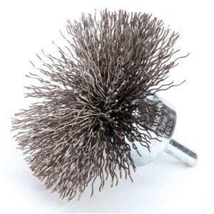 Weiler  Flared End Brush,Steel,3 In.,16,000 RPM 96141 - 1 of 2