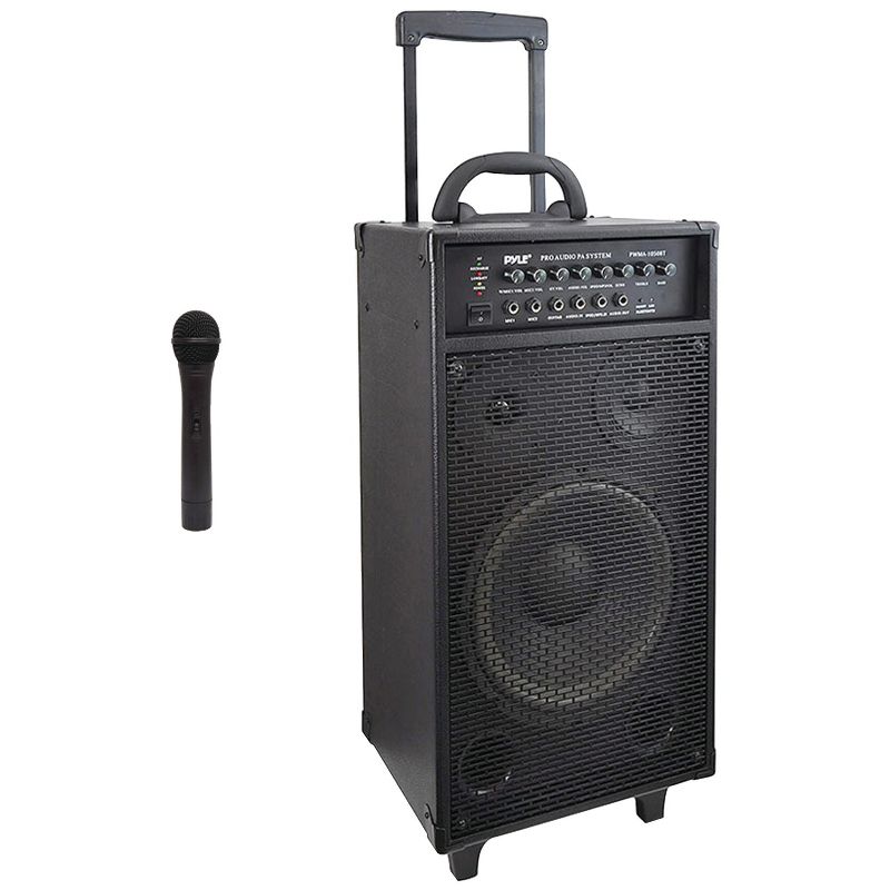 Pyle® Wireless Portable Bluetooth® PA Speaker System, 1 of 7